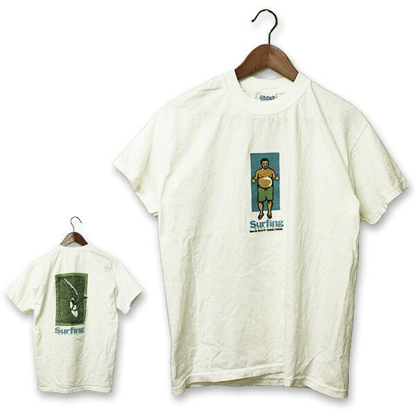 Rakuten - サーフィンマガジン ノースショア プリントTシャツ メンズ,Tシャツ,デッドストック,ホワイト,カジュアル,アメカジ,サーフ,レア,希少