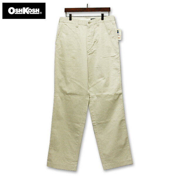 【セール】OSHKOSH（オシュコシュ）チノパンツ メンズ ライトベージュ,ブランド,パンツ,アウトレット,日本製,国産,ロングパンツ,チノ,カジュアル,レア,希少