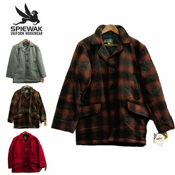 SPIEWAK　GOLDEN FLEECE（スピワック ゴールデンフリース） メンズ シングルPコート ジャケット【USAデッドストック】 アメリカ 裏キル..