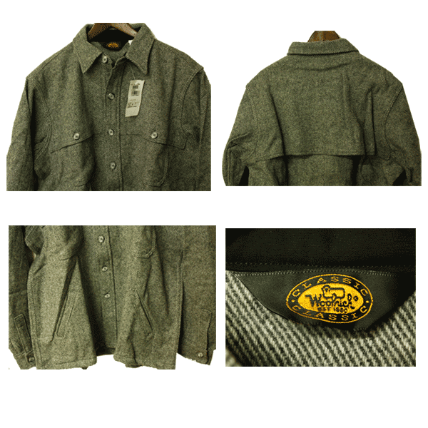 woolrich （ウールリッチ） CPO シャツジャケット アメリカ製 メンズ 【USAデッドストック】 ウール カジュアル アメカジ ワーク レア 希少