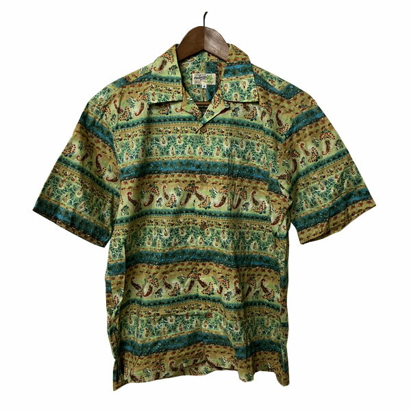 Rakuten - 総柄開襟シャツ メンズ,未使用,カジュアル,サーフ,総柄,希少,レア