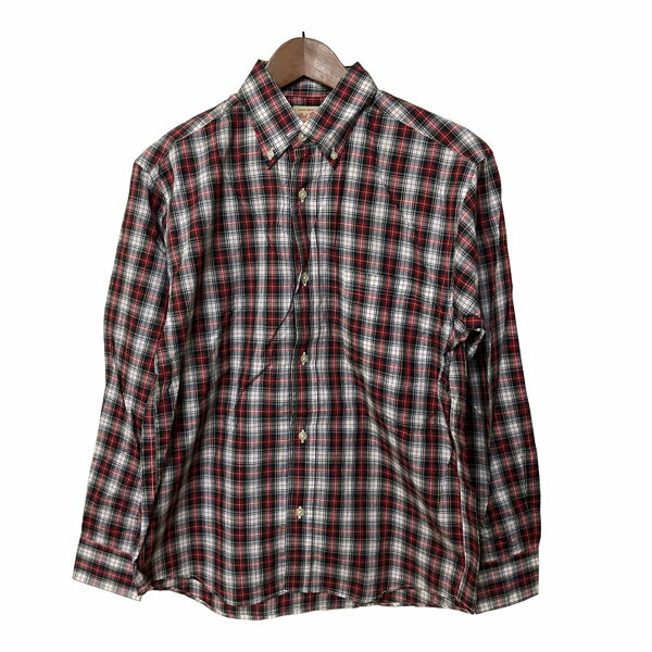 Rakuten - ボタンダウンチェックシャツ メンズ ,カジュアル,日本製,レア,希少,未使用