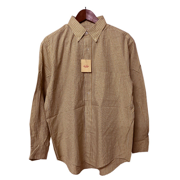 Rakuten - ボタンダウンチェックシャツ メンズ ,カジュアル,日本製,レア,希少,未使用