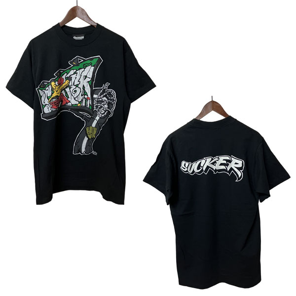SUCKER BRAND プリントTシャツ メンズ,Tシャツ,アメリカ製,デッドストック,ストリート,カジュアル,アメ..