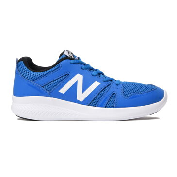 【new balance】YK570BL ブルー【シューレース】【子供靴】【通学】【キッズ専用ラスト】【C-CAP】【ハーフサイズ】