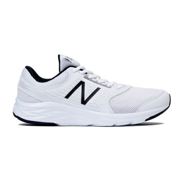 【newbalance】M411LW1ホワイト2E【紳士靴】【ロードランニング】【コストパフォーマンス】【フィットネス】