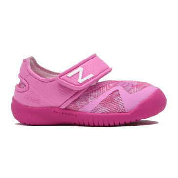 【new balance】IO208PNKトロピカルピンク【子供靴】【サマーシューズ】【アクア】【アウトドアモデル】【キッズ専用ラスト】【ハーフサイズ】【キッズ専用ラスト】【なみなみインソール】