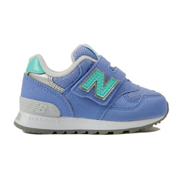 【new balance】IO313-LCライラック/ミント【ハーフサイズ】【C-CAP】【Ndurance】【MPC加工】【キッズ専用ラスト】【なみなみインソール】【イージースライド】