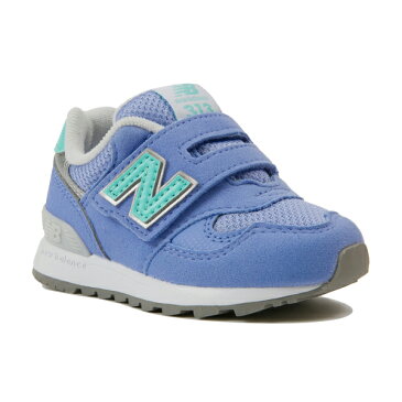 【new balance】IO313-LCライラック/ミント【ハーフサイズ】【C-CAP】【Ndurance】【MPC加工】【キッズ専用ラスト】【なみなみインソール】【イージースライド】