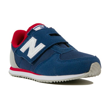 【new balance】IV220-NVRネービー/レッド　【子供靴】【マジック】【ハーフサイズ】【キッズ専用ラスト】【ベビー靴】