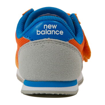 【new balance】IV220-ORBオレンジ/ブルー　【子供靴】【マジック】【ハーフサイズ】【キッズ専用ラスト】【ベビー靴】