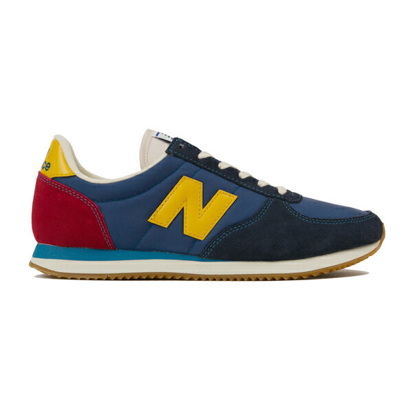 『28.0cm・29.0cm・30.0cm』 newbalance U220HGブルー/レッド-D　紳士靴 ランニングスタイル ライフスタイル ニューバランスメンズスニーカー メンズシューズ クラシックランニング ジョギング シンプルカラー ランニング ウォーキング　青色/赤色 ビックサイズ