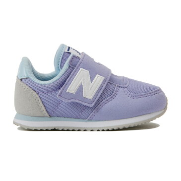 【new balance】IV220-LCBライラック/パールブルー　【子供靴】【マジック】【ハーフサイズ】【キッズ専用ラスト】