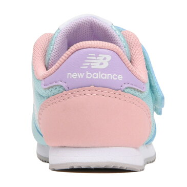 【new balance】IV220-ライトブルー/ピンクLB2　【子供靴】【マジック】【ハーフサイズ】【キッズ専用ラスト】【ベビー靴】