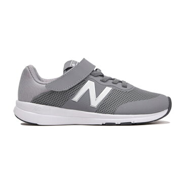 ☆【new balance】PREMUS　Y (プレマス)GYグレイ【YOPREMGY】【子供靴】【通園・通学】【マジック】【C-CAP】【ハーフサイズ】【はだし感覚】【キッズ専用ラスト】【なみなみインソール】【メモリーアッパー】