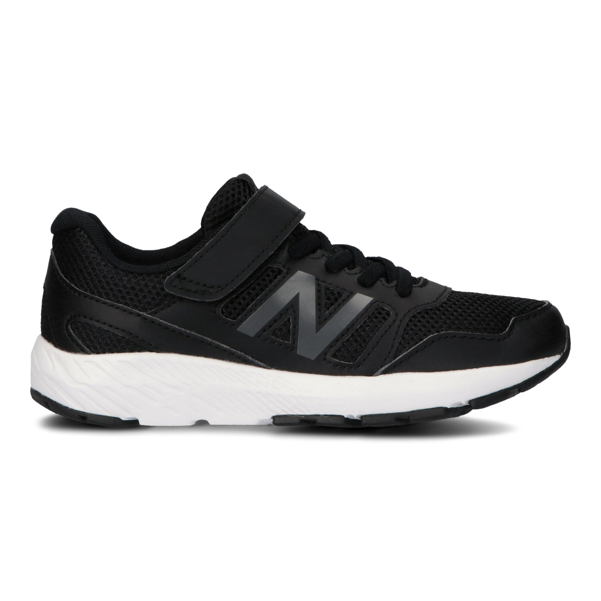 【new balance】YT570BK　ブラック【子供靴】【通園】【キッズ専用ラスト】【C-CAP】【ハーフサイズ】