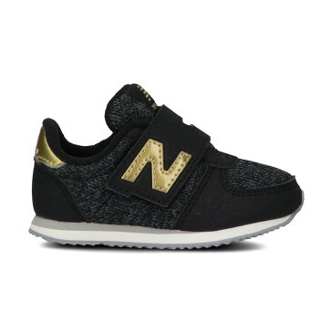 【new balance】IV220-OB2ブラック/ゴールド【子供靴】【マジック】【ハーフサイズ】【キッズ専用ラスト】【チャイルド靴】