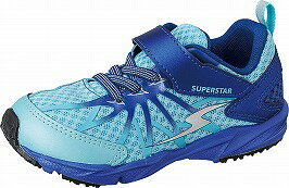 【バネのチカラ】スーパースターK1019ターコイズ2E【子供靴】【通園・通学履】【パワーバネ】【洗えるインソール】【耐摩耗ソール】【軽量設計】【ハーフサイズ】【ゾーンブレイザー】