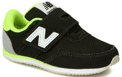 【new balance】IV720-BY2 ブラック/ライム【子供靴】【マジック】【ハーフサイズ】【キッズ専用ラスト】【チャイルド靴】