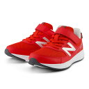 【19cm~21.5cm】NBスニーカー【newbalance】YT570TR3レッド マジックテープ 子供靴 通学履 ハーフサイズ ニューバランス ジュニアボーイズ ガールズスニーカー スクール 中学生 体育祭 小学生 運動会 スポーツ 運動靴 ランニング クラブ活動 赤 RED REVLITE(4)