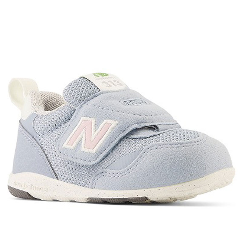 『13.5cm 14cm』newbalance IT313FJCグレー ハーフサイズ ファーストシューズ インソール 赤ちゃん靴 赤ちゃんシューズ ベビーシューズ ニューバランス NB NEWBALANCE ギフト プレゼント 男の子 女の子 ファースト 初めての靴 反射材 グレイ サステナビリティプログラム