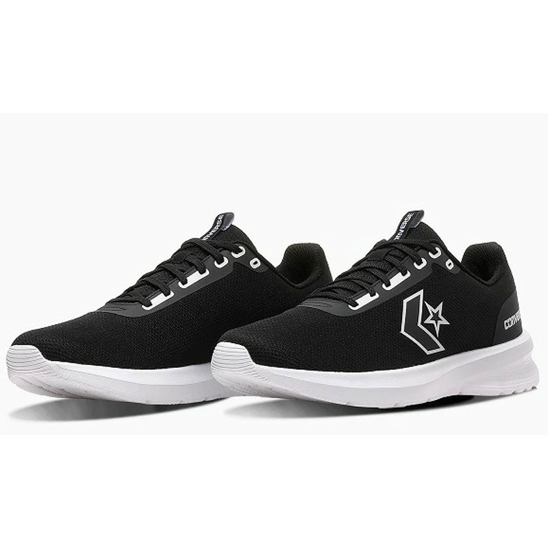 樂天商城 - ランニング CONVERSE ネオスター ブラック/ホワイト シンプル 婦人靴 コンバース クラブ 通学履 スクール レディススニーカー シューズ 中学生 高校生 運動靴 メッシュ 黒/白 RUNNING デイリーシューズ ジョギング ウォーキング NEOSTAR