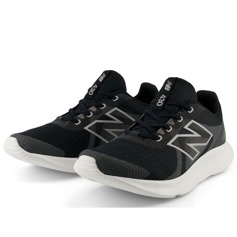 NBメンズスニーカー【newbalance】ME430LK4 ブラック 4E 運動靴 紳士靴 ランニ