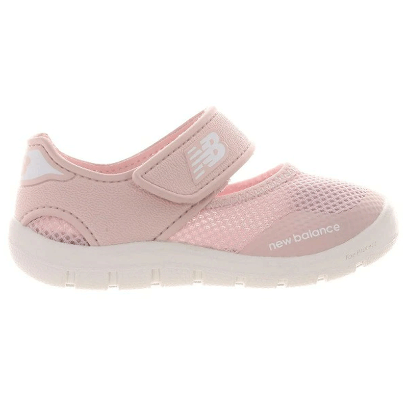 Rakuten - ベビーサマーシューズ【new balance】I208-5N7 ピンク 子供靴 サマーシューズ アクア アウトドアモデル キッズ専用ラスト ハーフサイズ なみなみインソール 面ファスナー ベビーサンダル つま先保護 ベビー靴 水抜き穴 ベビーシューズ 赤ちゃん PINK
