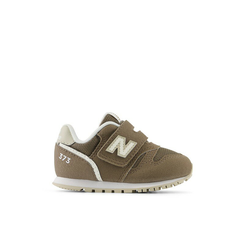 【newbalance】I373-7OYブラウンW スニーカーベビー 子供靴 ハーフサイズ ニューバ...