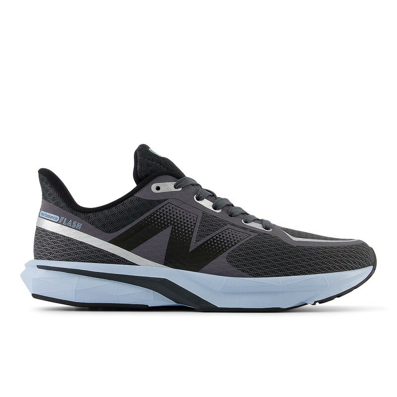 乐天商城 - newbalance ダイナソフトフラッシュV7グレイ/ブルーGB7B WFLSHGB7婦人靴 ランニング FLASH レディススニーカー NB ニューバランス ジョギング 灰色/青 Flash トレーニング　デイリートレーナー運動靴 普段履きフライングNB 部活動　薄底　SALE
