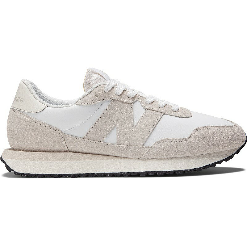 樂天商城 - newbalance MS237SEホワイト-D 婦人靴 ランニングスタイル ライフスタイル クラシカルスタイル ニューバランス レディスシューズ ウィメンズスニーカー NB NEWBALANCE ビックNロゴ 運動靴 ジョギング トレーニング ニューバラ 厚底 エコ　白