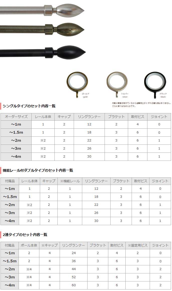 [ポイント10倍！20日20時〜4H限定]カーテンレール アイアンカーテンレール アイアン オーダー アイアンレール ポール ヨーロッパ おしゃれ アンティーク 北欧 おしゃれ アンティーク 雑貨 インテリア イタリアンシリーズ /●ランシア/2連タイプ/1mサイズ[100cmまで]