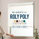 [11％OFF！5/1限定クーポン ]ロールスクリーン ロールカーテン 防炎 目隠し 間仕切り 洗える ウォッシャブル 日本製 幅30～45cm 丈161～200cm サイズオーダー 施設 ホテル 店舗 階段 ふすま 押入れ RolYPolY ローリーポーリー プレーン RSN 1