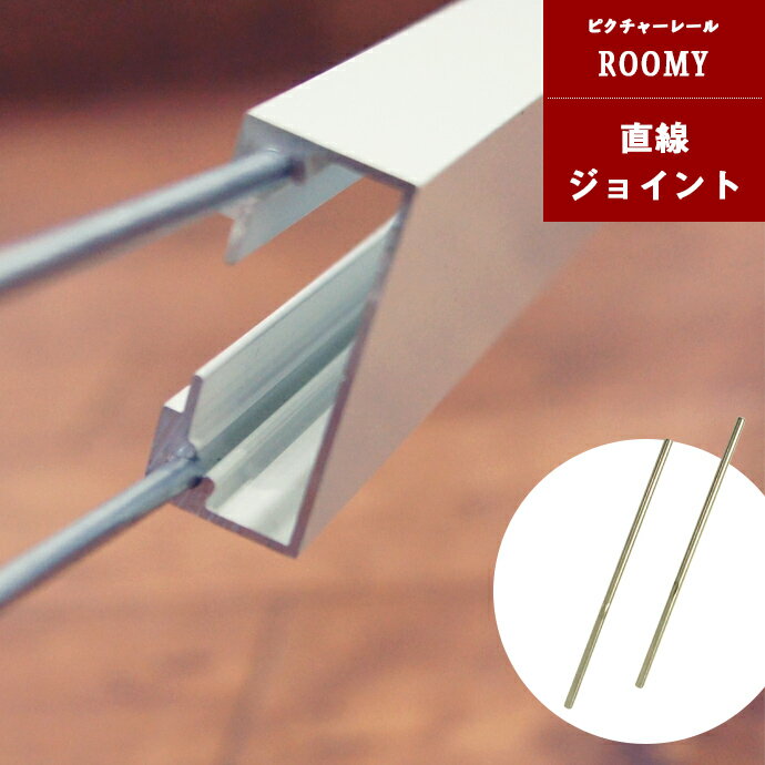 [1000円OFFクーポン配布中]ピクチャーレール 直線ジョイント 1箇所 約 JQ