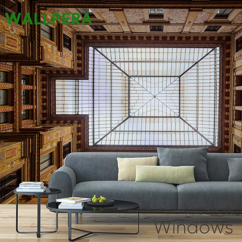 [10％OFF!]壁紙 クロス 輸入壁紙 海外 おしゃれ フリース WALLPERA 天井 Mural 1725-001 Windows ウィ..