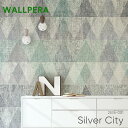 [SiP10{I520`4H]ǎ NX Aǎ CO  t[X WALLPERA k 2576-001 Silver CitY Vo[VeB diy C X  rO gC  tH[ Bep EH[y[p[ wallpaper CSZ