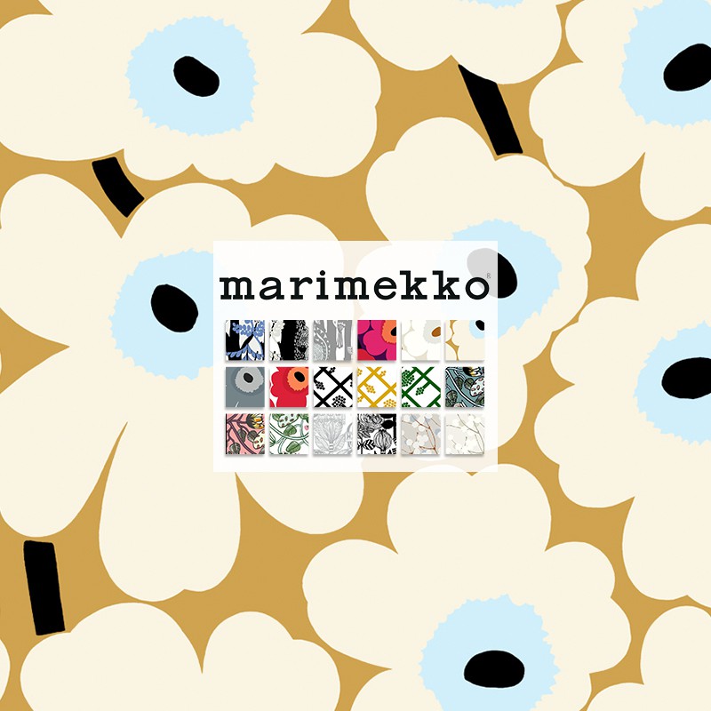 マリメッコ 北欧 壁紙 花柄セレクション marimekko フラワー 花 小花柄 1ロール フリース壁紙 はがせる壁紙 北欧 フィンランド カルトナージュ diy 補修 輸入壁紙 海外 クロス 店舗 内装 リビング トイレ 玄関 リフォーム 撮影用 ウォールペーパー wallpaper JQ