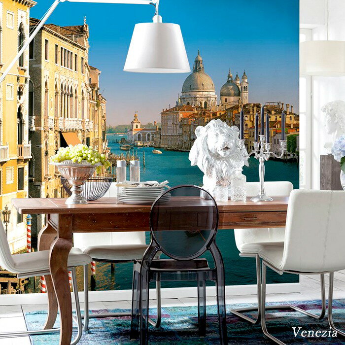 Rakuten - 壁紙 のりなし のり付き おしゃれ クロス 輸入壁紙 海外 紙 店舗 内装 撮影 ドイツ製 風景 景色 外国 観光名所8-919 diy 補修 店舗 内装 リビング トイレ 玄関 リフォーム 撮影用 ウォールペーパー wallpaper C-F-1