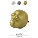 メタルドアノブ gorilla 引き出し 取っ手 取手 つまみ アンティーク ボックス用 ドアつまみ 引き出し用つまみ リメイク リメイク雑貨 パーツ ツマミ ...