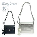 キッズ ショルダーバッグ 女の子 子供 小学生 かわいい おしゃれ ポシェット mha-520 Merry Crown メリークラウン ドットハート かぶせショルダーSS ショルダーバッグ 斜め掛け B6サイズ対応 ガールズ 女子 小学校 低学年 高学年 旅行 修学旅行 ブラック シルバー 黒 銀