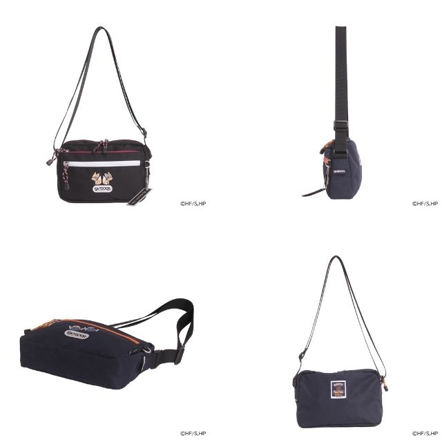 ハイキュー!! × OUTDOOR PRODUCTS ショルダーバッグ 横型 ODHQ101 横型 横断幕チャ...