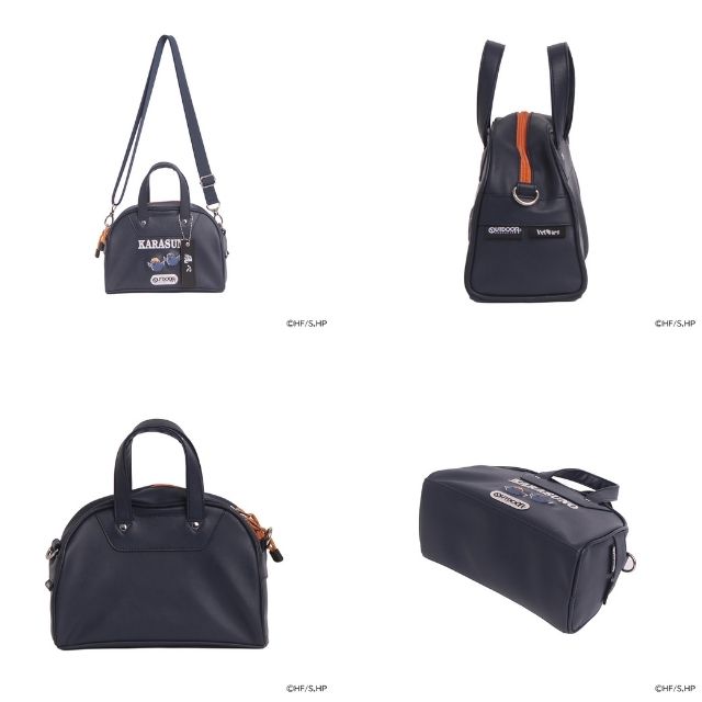 ミニボストンバッグ レディース 小さめ 2WAY ショルダー トート 合皮 刺繍 キャラクター バッグ ODHQ110 OUTDOOR PRODUCTS ハイキュー コラボ バッグ アニメ グッズ レディース メンズ 推し活 ミニバッグ 斜めがけ おでかけ キャラクター 刺繍 odhq110 walletstore-10009073 財布&バッグの店 サイフとカバン サンプル画像3