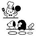 ウォールステッカー キッチン 部屋 壁 トイレ メール便発送!