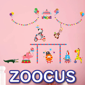 ZOOCUS ウォールステッカー インテリアシール 壁シール 壁紙シール wall sticker 北欧