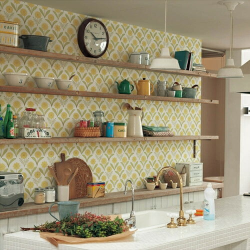 ※この壁紙は10M巻での販売となっておりますが、メーター数の変更は可能となっております。必要数によって金額の変更を行いますので、ご購入時に備考欄へご記入くださいませ。リピート縦32cm 横23.1cm有効幅92.5cm機能防かび・トップコー...