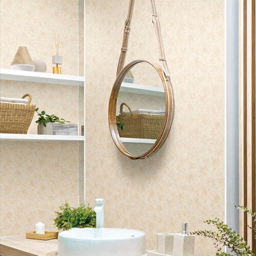 ※この壁紙は10M巻での販売となっておりますが、メーター数の変更は可能となっております。必要数によって金額の変更を行いますので、ご購入時に備考欄へご記入くださいませ。リピート縦32cm 横46cm有効幅92cm機能防かび・抗菌・汚れ防止・消...