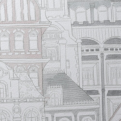 Rakuten - ルノン/生のりつき壁紙・クロス RF8489【10M巻】【送料込み価格】