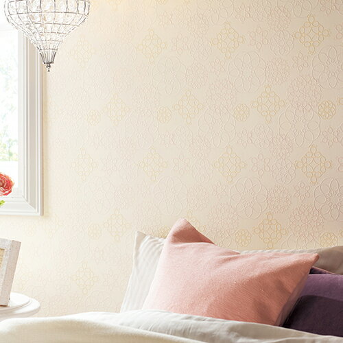 ※この壁紙は10M巻での販売となっておりますが、メーター数の変更は可能となっております。必要数によって金額の変更を行いますので、ご購入時に備考欄へご記入くださいませ。リピート縦32.1cm 横23.2cm有効幅92.8cm機能防カビシックハ...