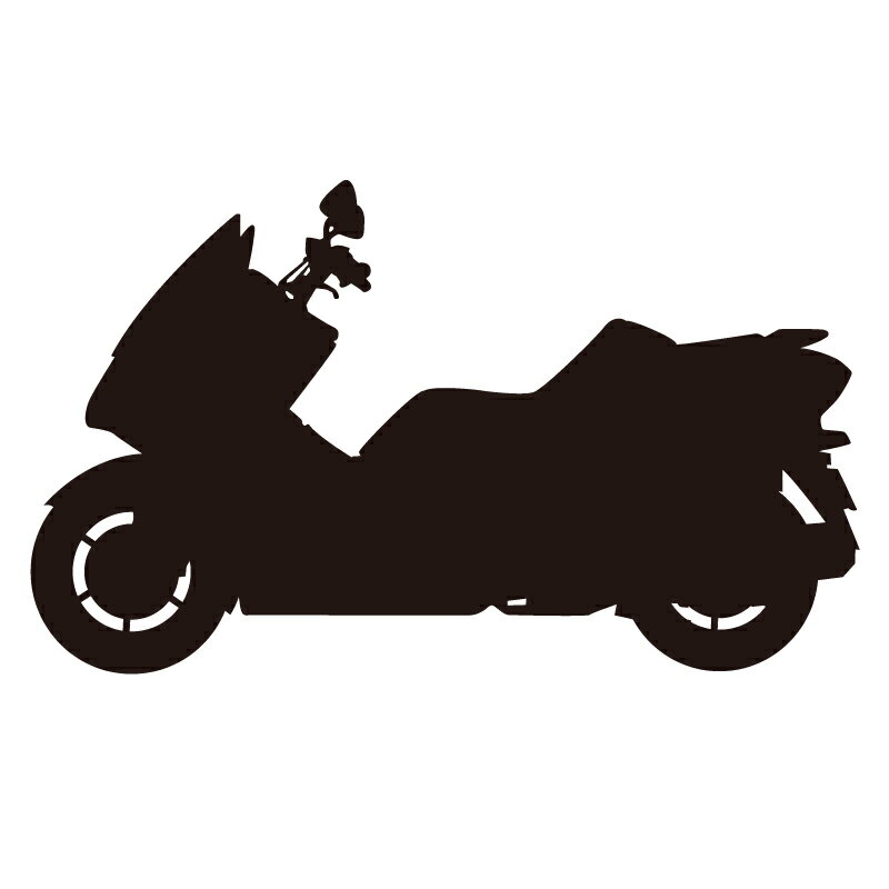 Rakuten - ウォールステッカー ビッグスクーター 【ws-115】 【900mm×1500mm】 【1枚】 【送料無料】