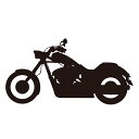 ウォールステッカー アメリカンバイク 【ws-212】 【450mm×900mm】 【1枚】 【送料無料】